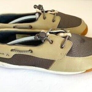 KAMIK Aboard Boys Cinchable Casual Boat Shoes Size 6